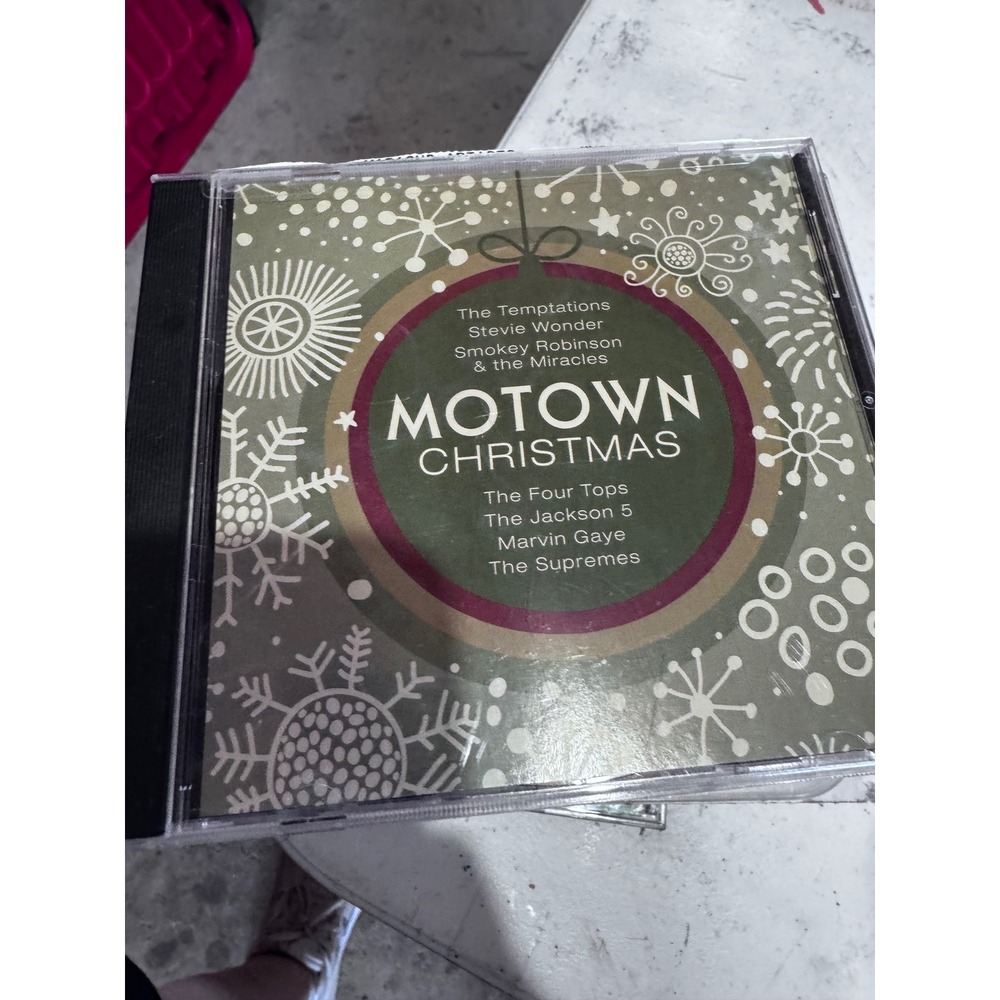 Motown Christmas CD Various Artists Stevie Wonder Jackson 5 Marvin Gaye Supremes